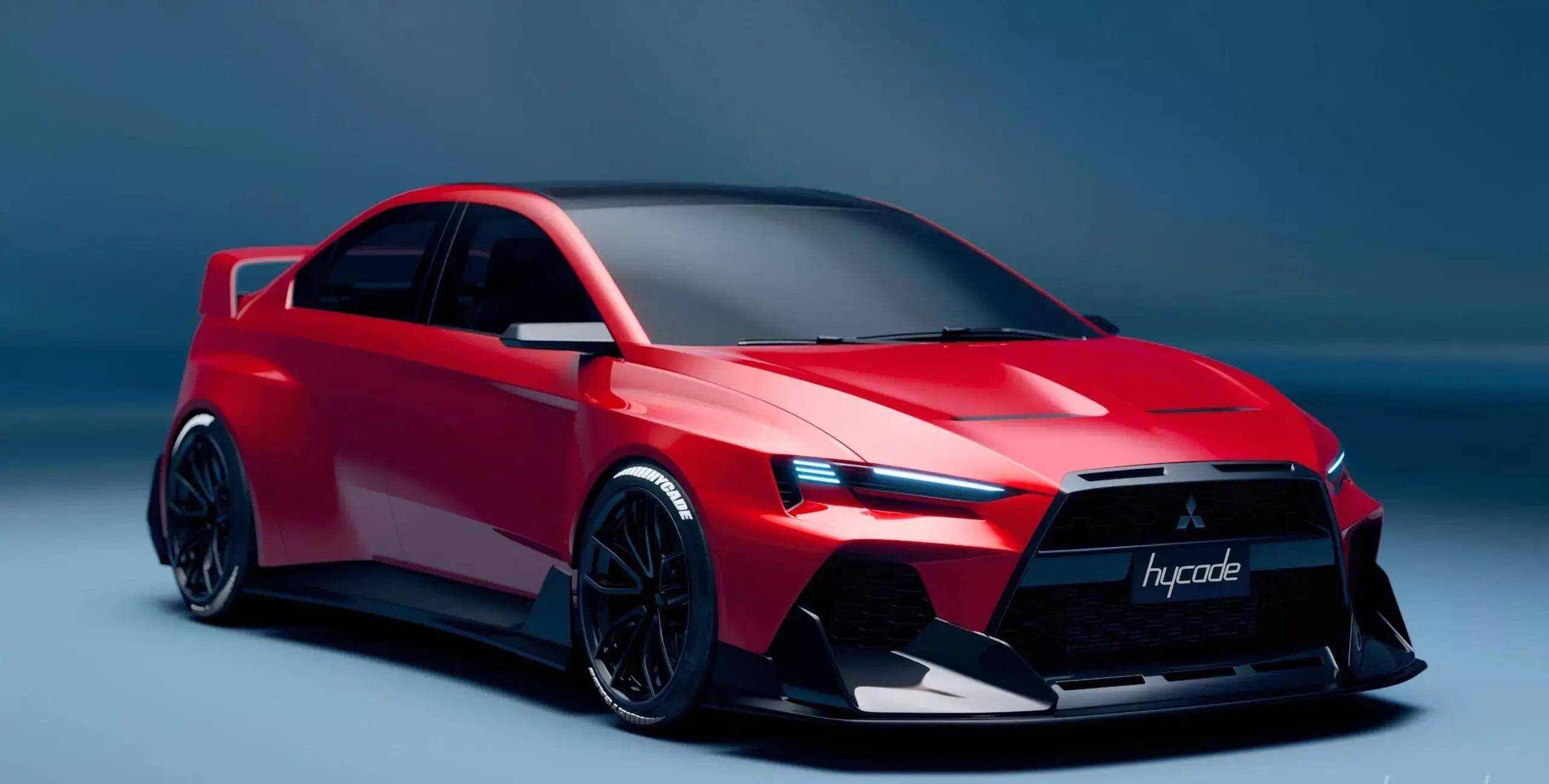 全新三菱lancer evolution演示图曝光!再次搅动车市!_