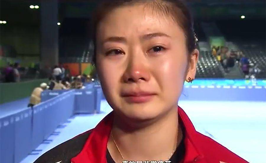 魔王张怡宁给"打"哭的国外女孩福原爱吗?