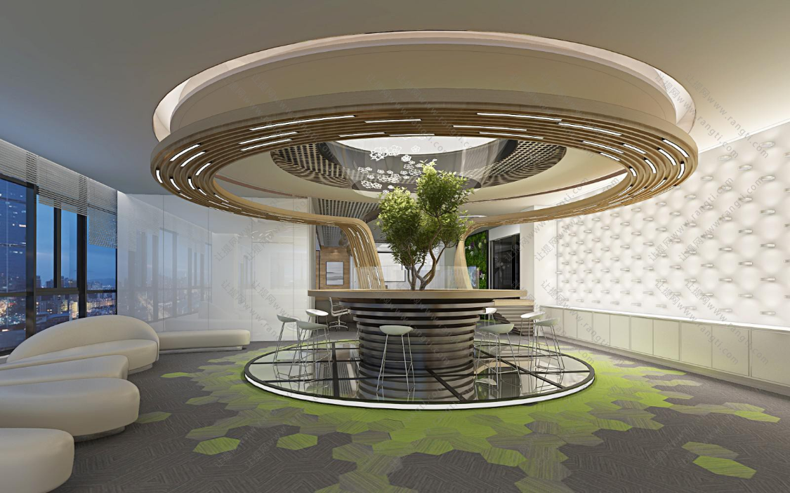 如何设计办公室大厅,吸引客户留下?限时阅读!_员工_企业_色彩