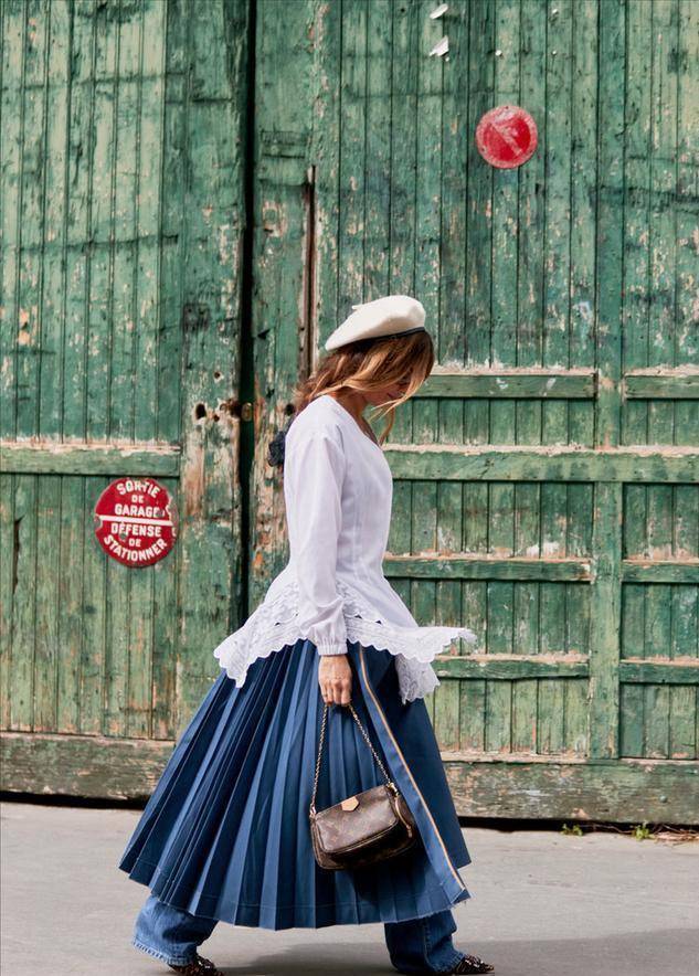 夏天还是少穿裤子,优雅迷人的"长裙",助你演绎法式浪漫风情_连衣裙