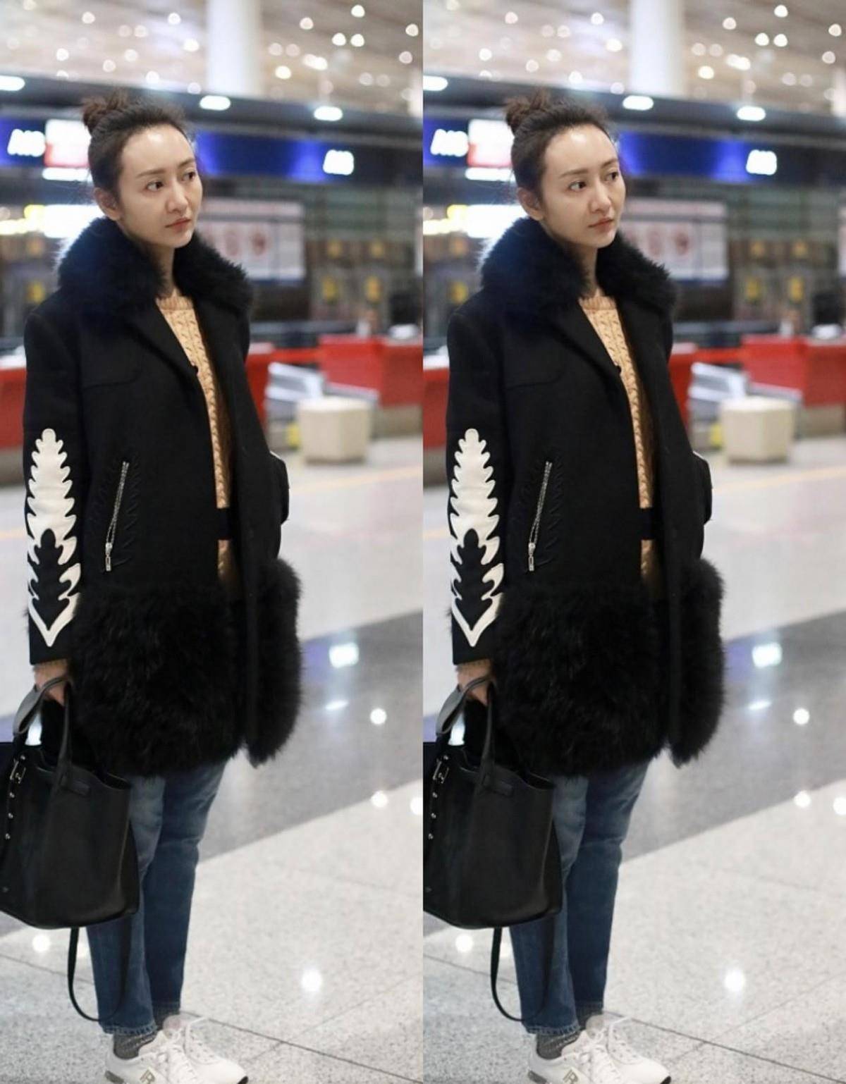 王鸥的素颜太干净了,就算丸子头看着有点"炸毛",但依旧有气质_造型