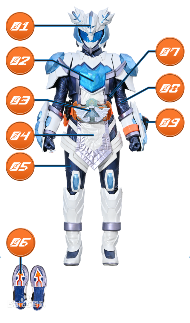 假面骑士majade月之三头犬官方设定详解,还是非常强的_能力_chemy