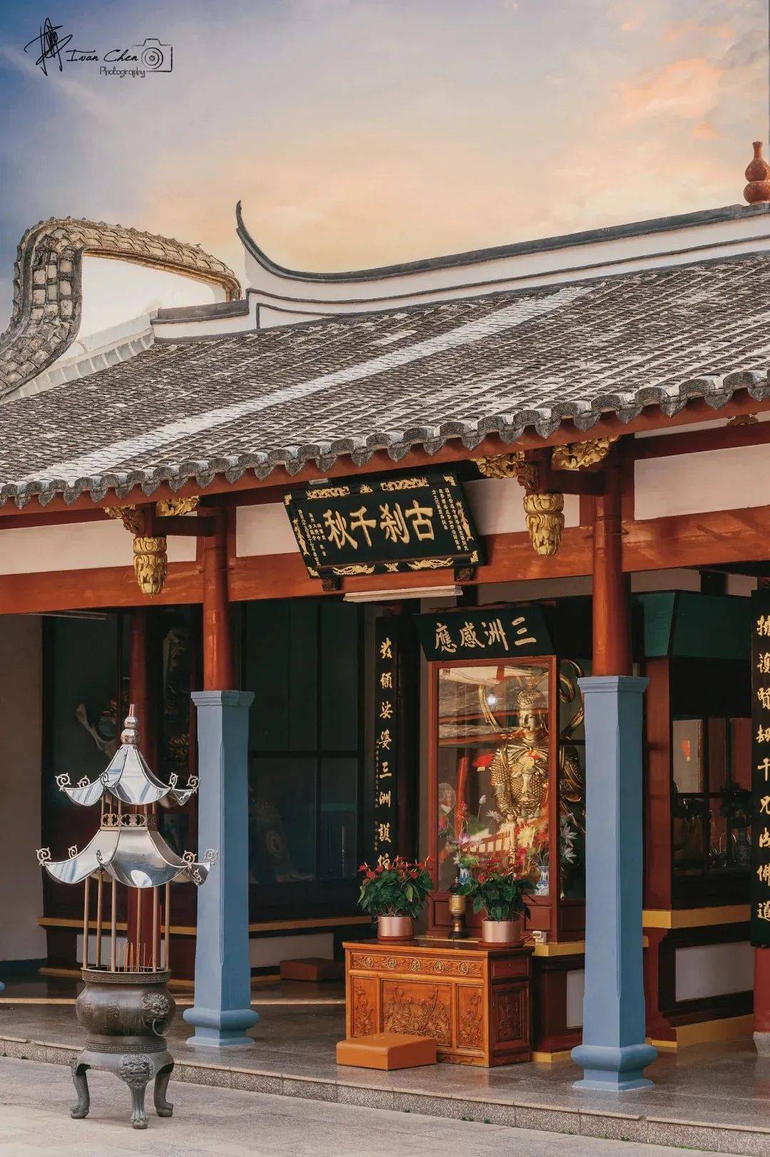 位于象山的[崇福寺]是一个很好的选择,看起来很低调的它,其实也是福州