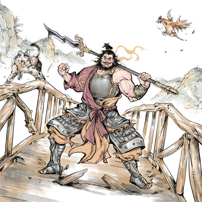 张飞:你们误会了我!_历史_英雄_相貌