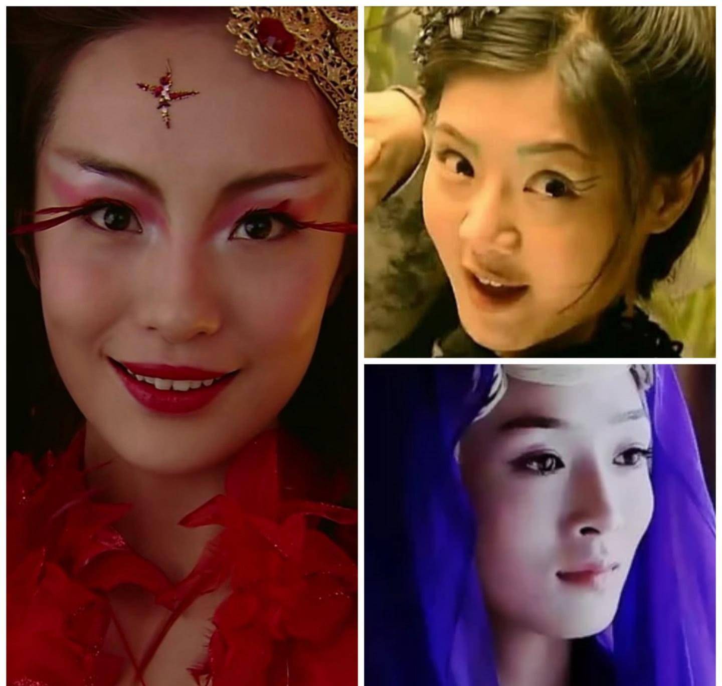 滤镜,拍摄技巧还不时尚的情况下,还是很考验颜值的孙莉,安以轩,刘品言