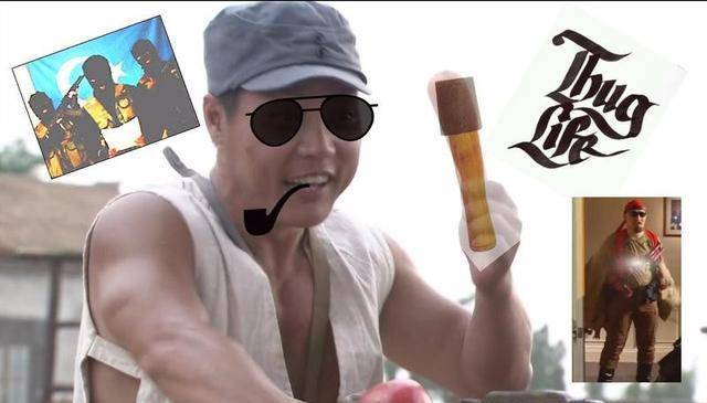 抗日神剧中的八路军离谱伙食,咖啡卷饼午餐肉,吃得