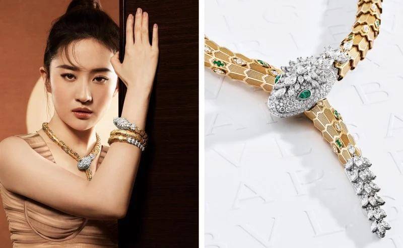 bvlgari宝格丽倾情呈献全新serpenti系列品牌大片_珠宝_刘亦菲_美学