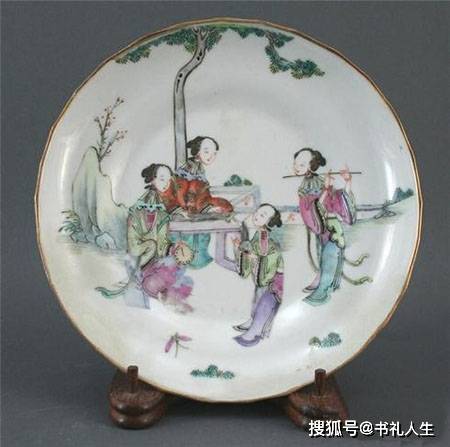 同治粉彩人物盘真品图片和鉴赏方法_搜狐网