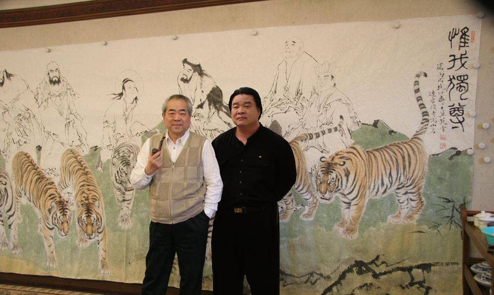 最具争议的现代画家:杨振宁称他是当代大师,李苦禅却说他太狂妄_范曾