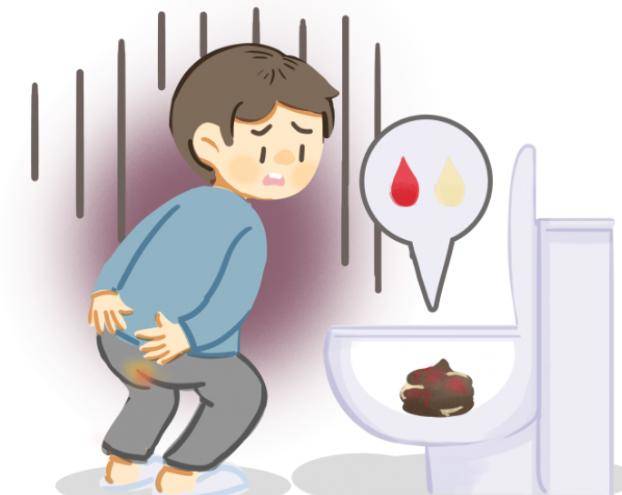 上厕所时,大便前面"干硬",后面"软粘",说明什么呢?早了解