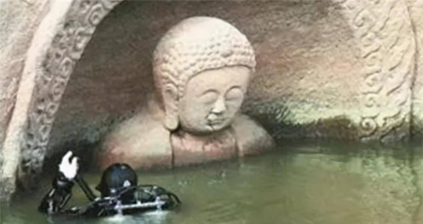 2016年,江西洪门水库出现大量石雕佛像,专家:来历不简单_中国_佛教