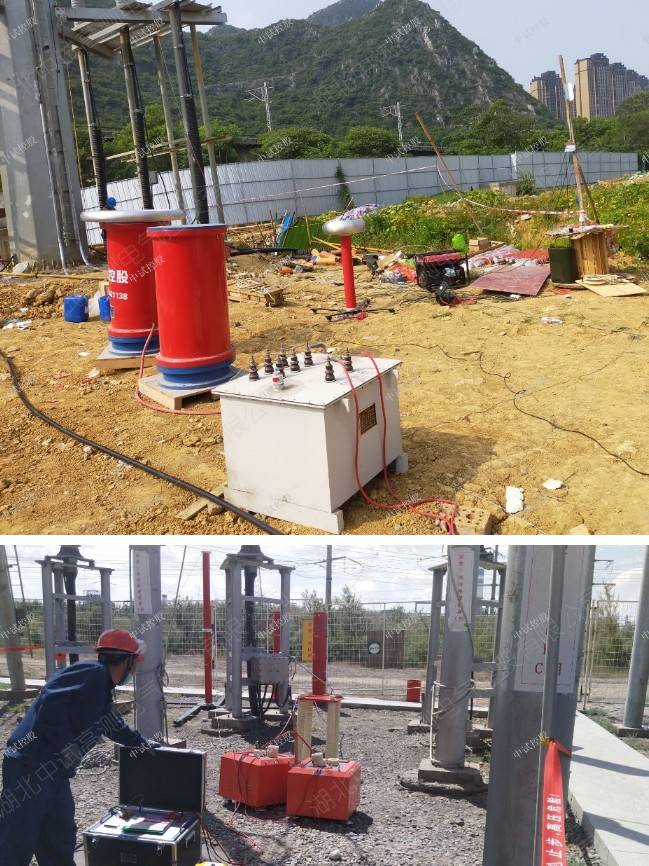 变频串联谐振耐压成套试验装置:就是做耐压试验的设备,它是为了满足大