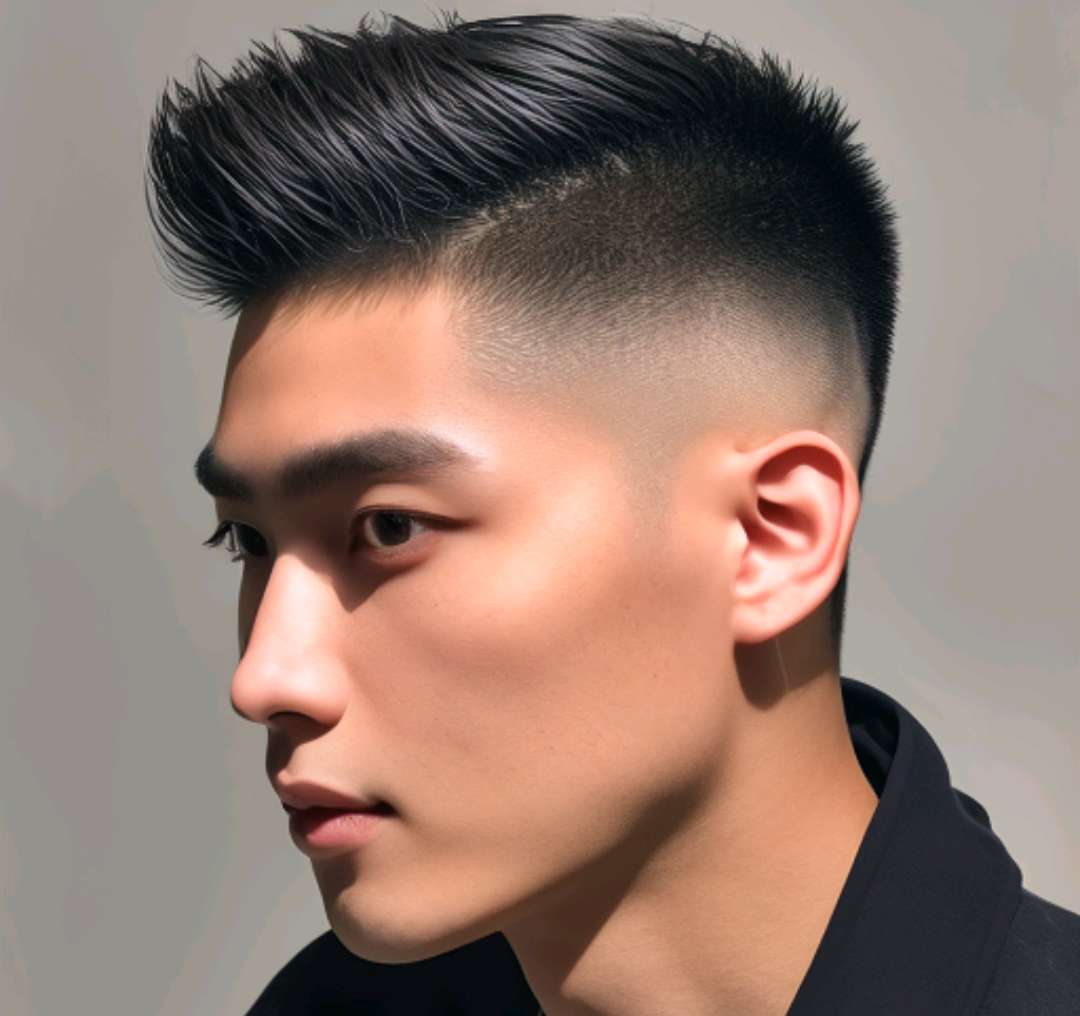 最适合中国男士的发型,非两侧铲短莫属,百变时尚真有型
