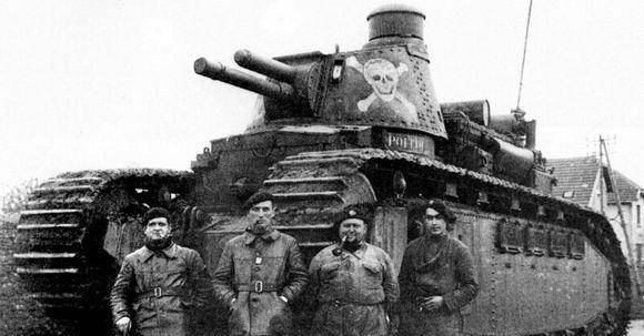 一战时最著名的三种超级坦克 其中一辆重达150吨 号