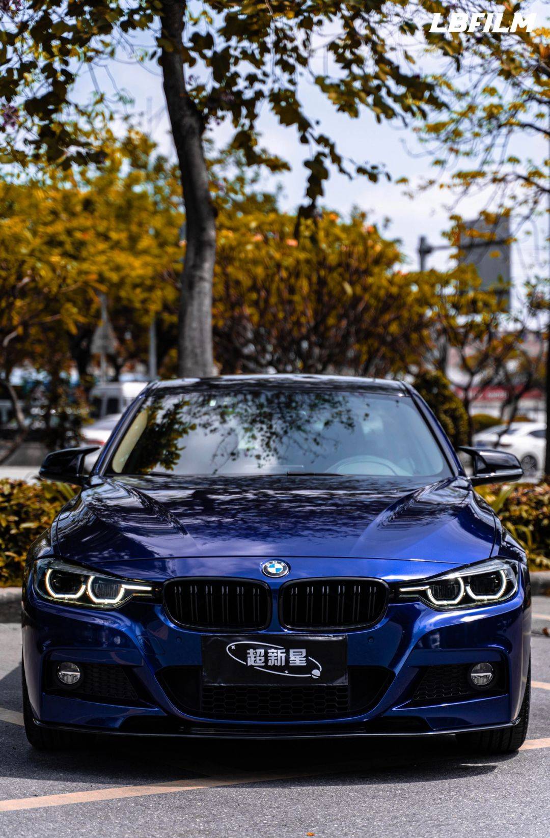宝马lb改色膜原厂漆深海蓝,好蓝好浪漫_颜色_新品_亮度