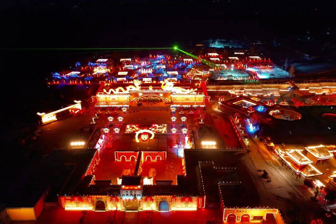 陕州_灯会_景区