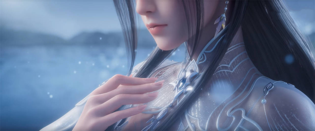 皮裤终于没了,这才是大家心中的白衣女神_木子_动漫_裙子