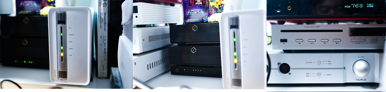 1张桌子12款器材组成3套系统,编织起了我的hifi"听