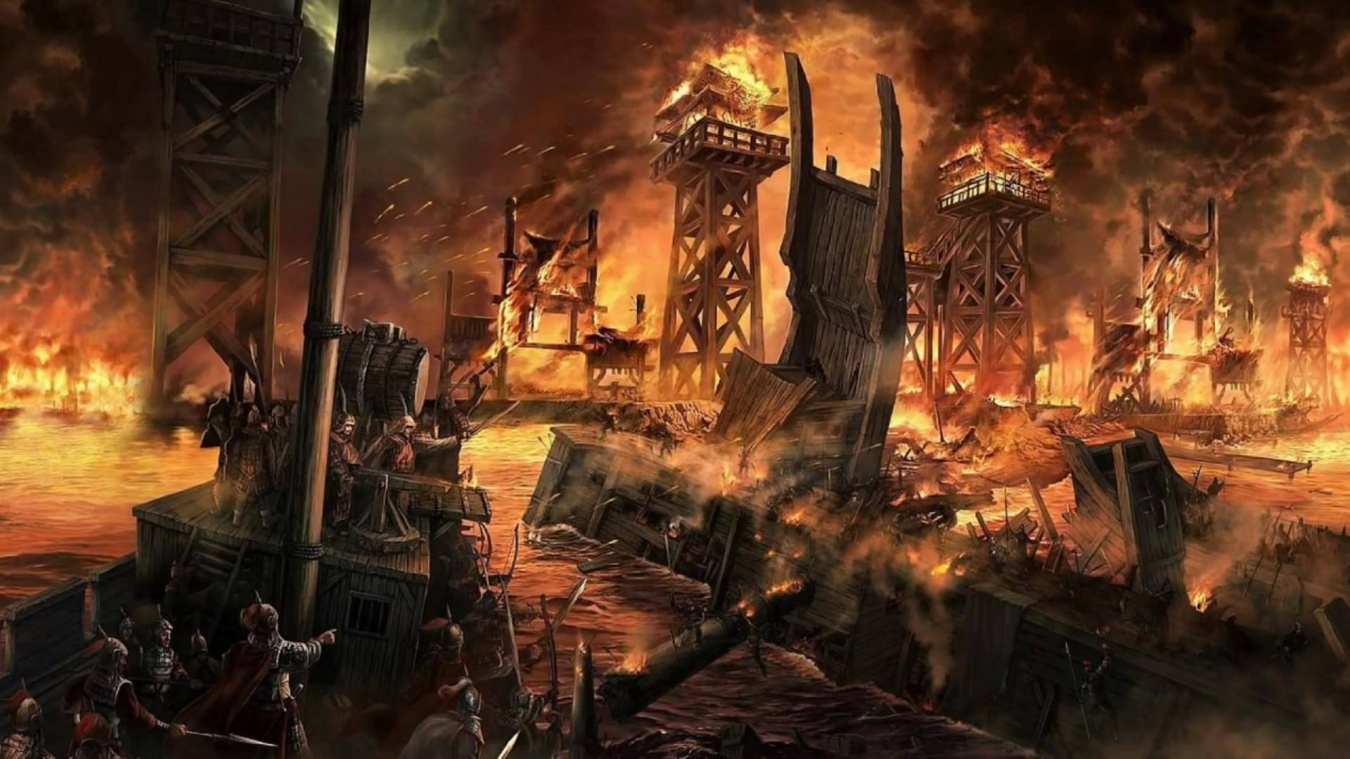 三国最后一战,西晋灭吴,王浚楼船下益州,归命侯无奈