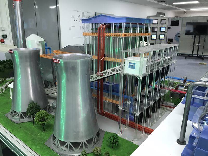 1000mw超超临界火力发电机组模型 锅炉 汽轮机 汽轮发电机模型_运行