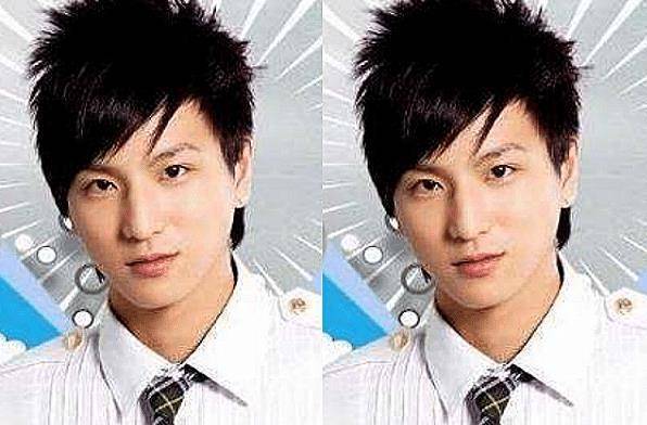 从照片中我们可以看到,一直以来给人一种斯文形象的杨奇煜,在女朋友