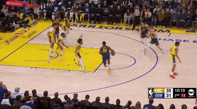 nba常规赛:库里32分勇士复仇湖人 詹皇缺席浓眉空砍27 15_戴维斯_命中