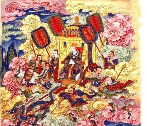六丁六甲,五方揭谛,四值功曹,护教伽蓝是啥意思?