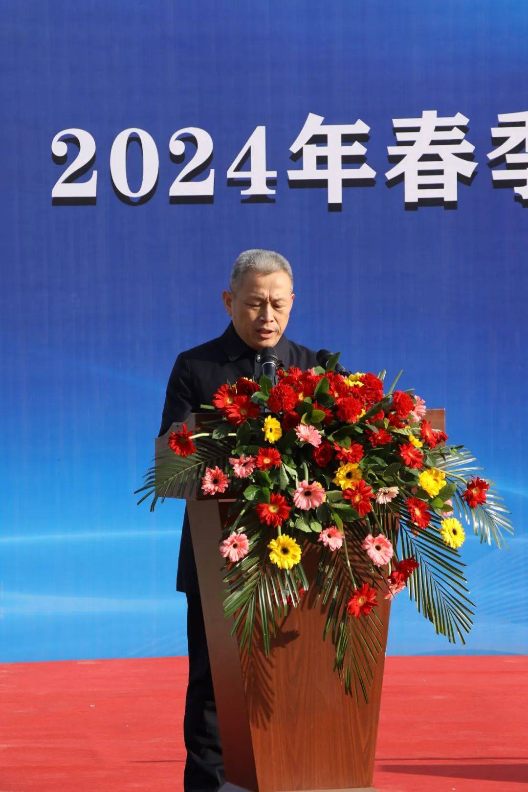 牡丹区委常委,区委办公室主任张建国在讲话中指出牡丹区北城·北辰