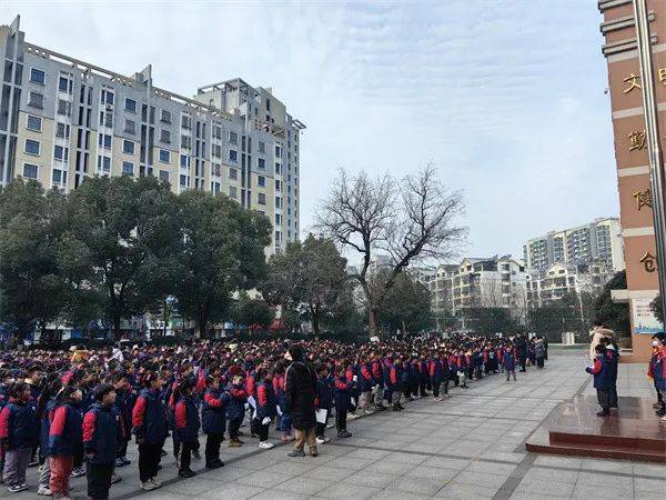 合肥市南国花园小学2024年春季开学典礼隆重举行_师生_少年_龙的传人