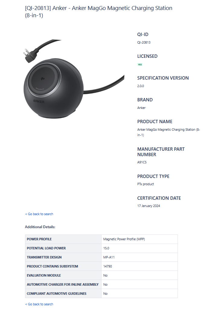 4款iphone15系列手机通过了qi2认证,wpc无线充电联盟