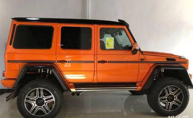 舞帝大佛又换新车,300万喜提橙色奔驰大g,直言自己该享受了_搜狐汽车