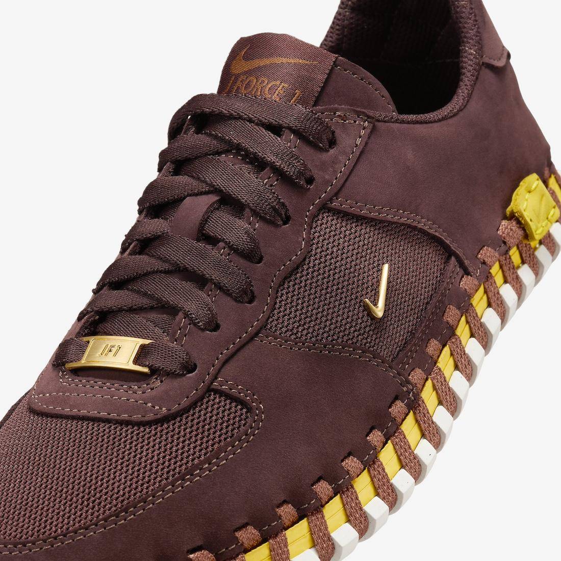 nike 和jacquemus联手打造 j force 1联名鞋,融合了