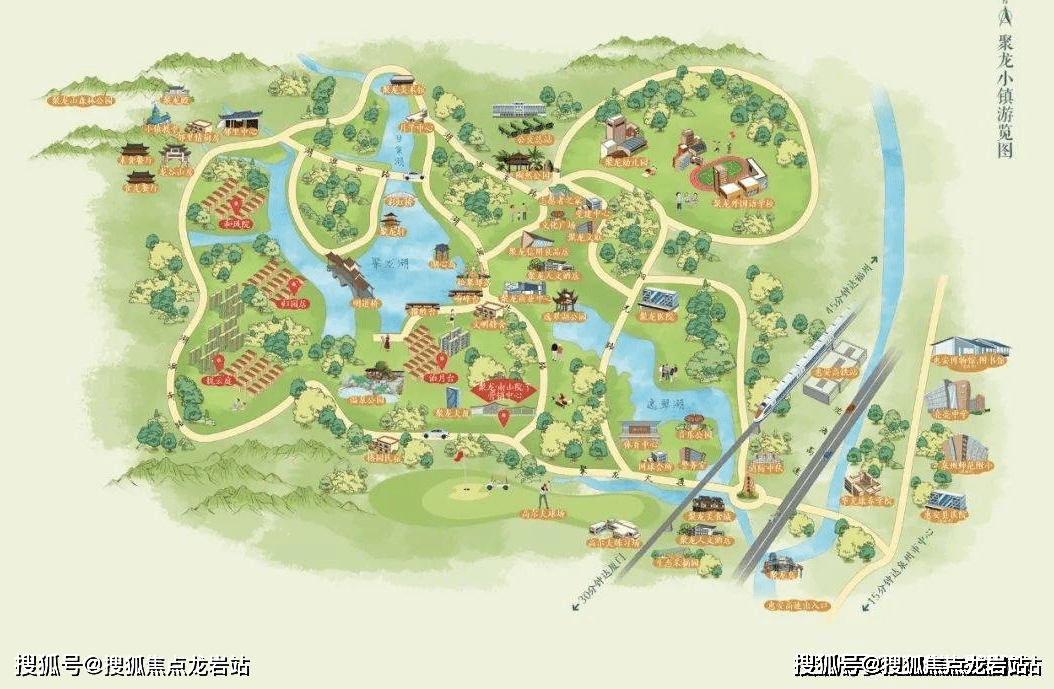 聚龙小镇游览图所有的城市馈赠已在此守候,对于购房者而言,需提前占位