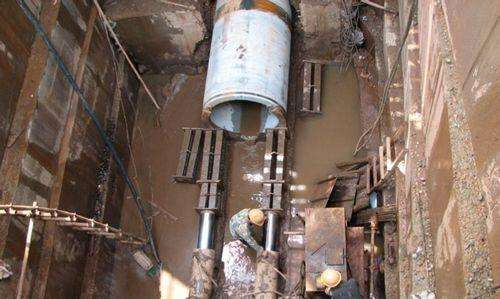 泥水平衡法顶管工程事故实例及分析_施工_地表_污水处理厂