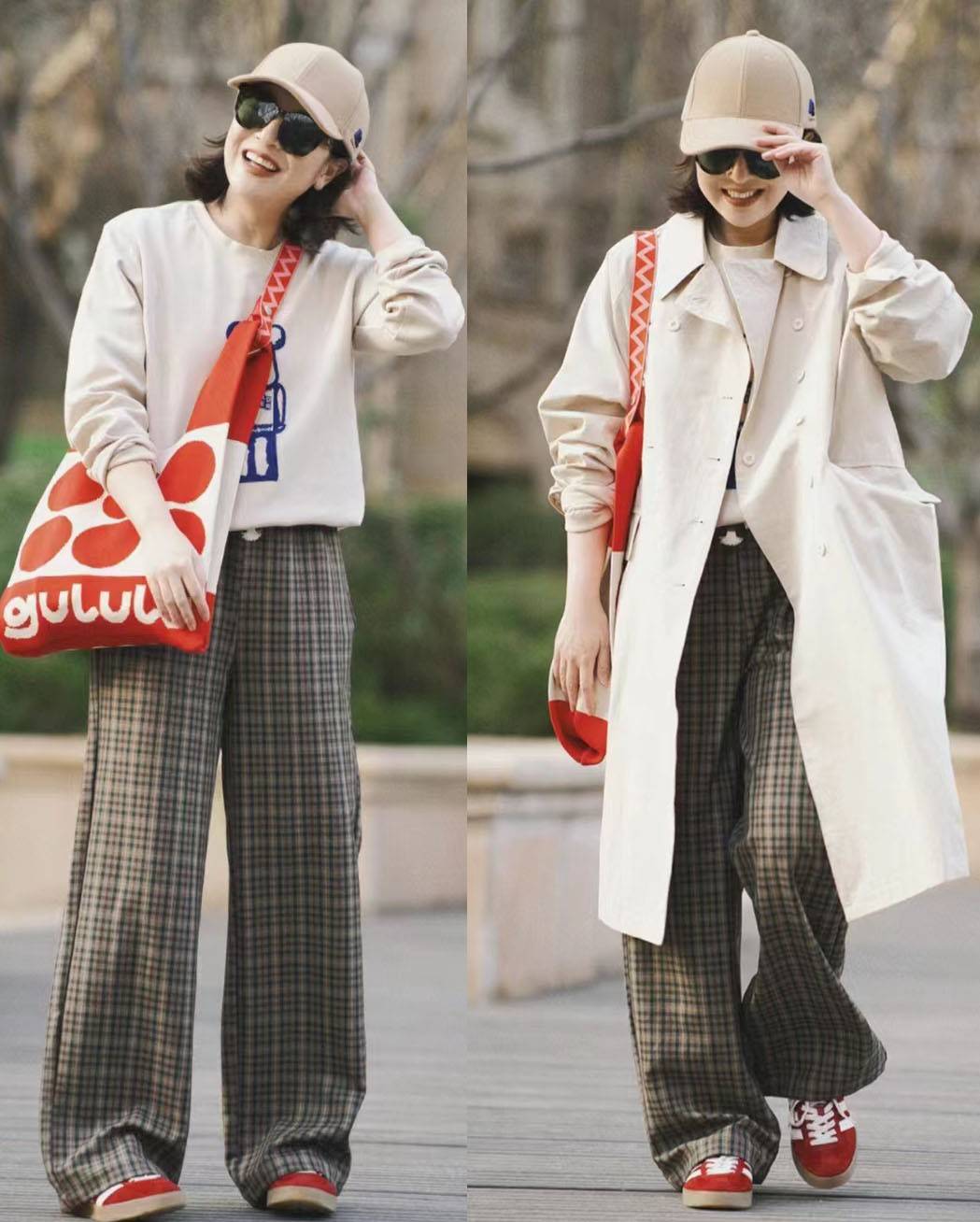 年过四十的气质女人,早春穿搭都离不开阔腿裤,时尚随性又耐看_设计