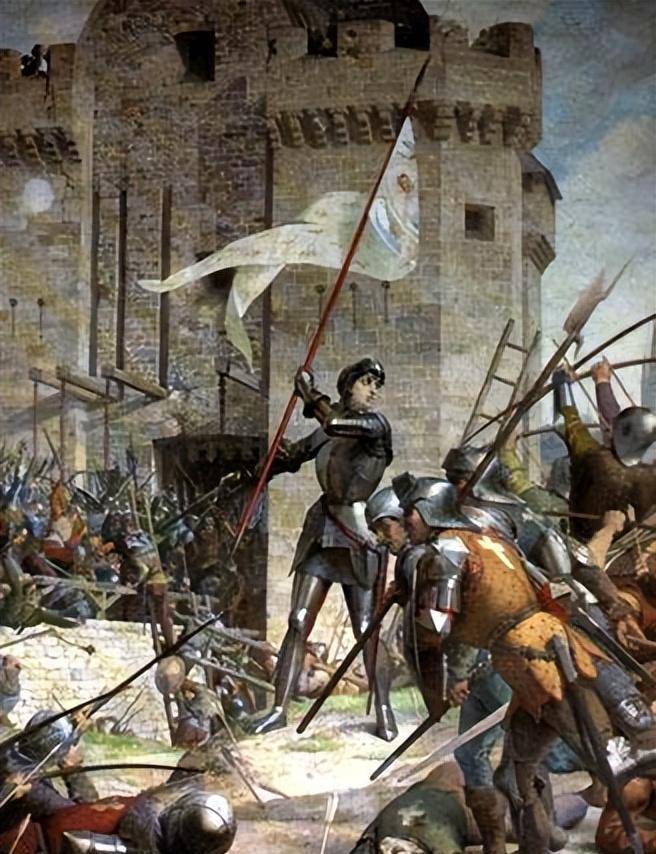 英国三个师,向南展开"战斗",爱德华的目标:进行大规