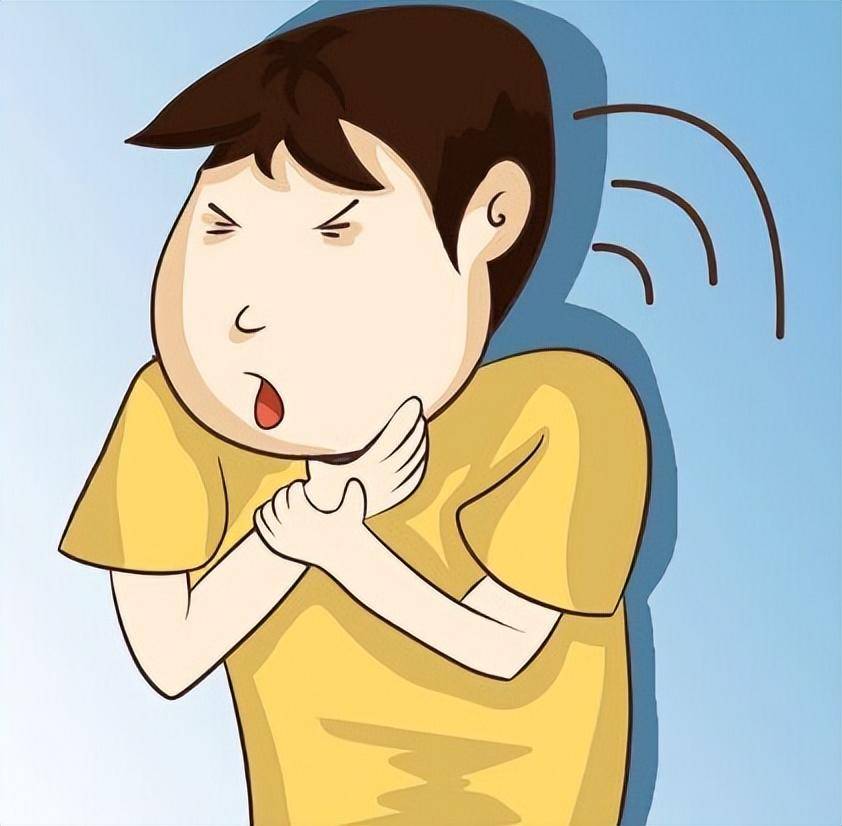 喉咙痛的图片卡通可爱图片