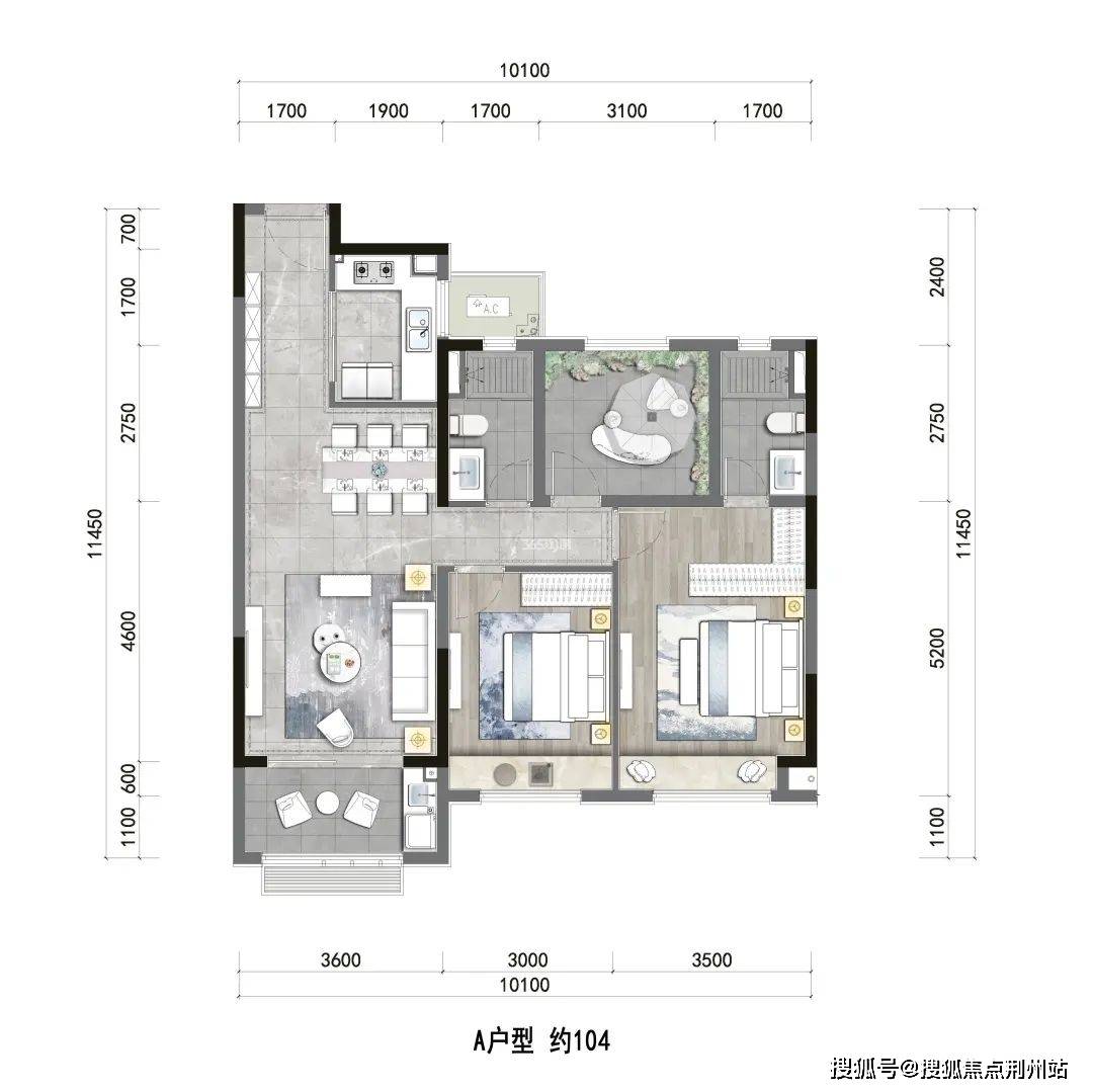 滁州珑熙庄园户型图图片