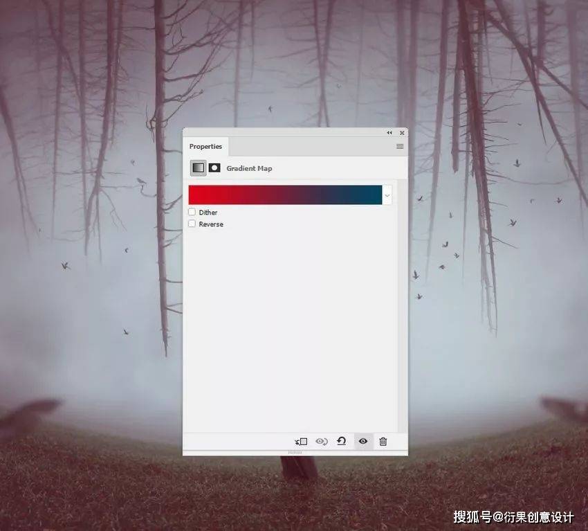 ps软件技巧,逆转森林_步骤_调整_图层