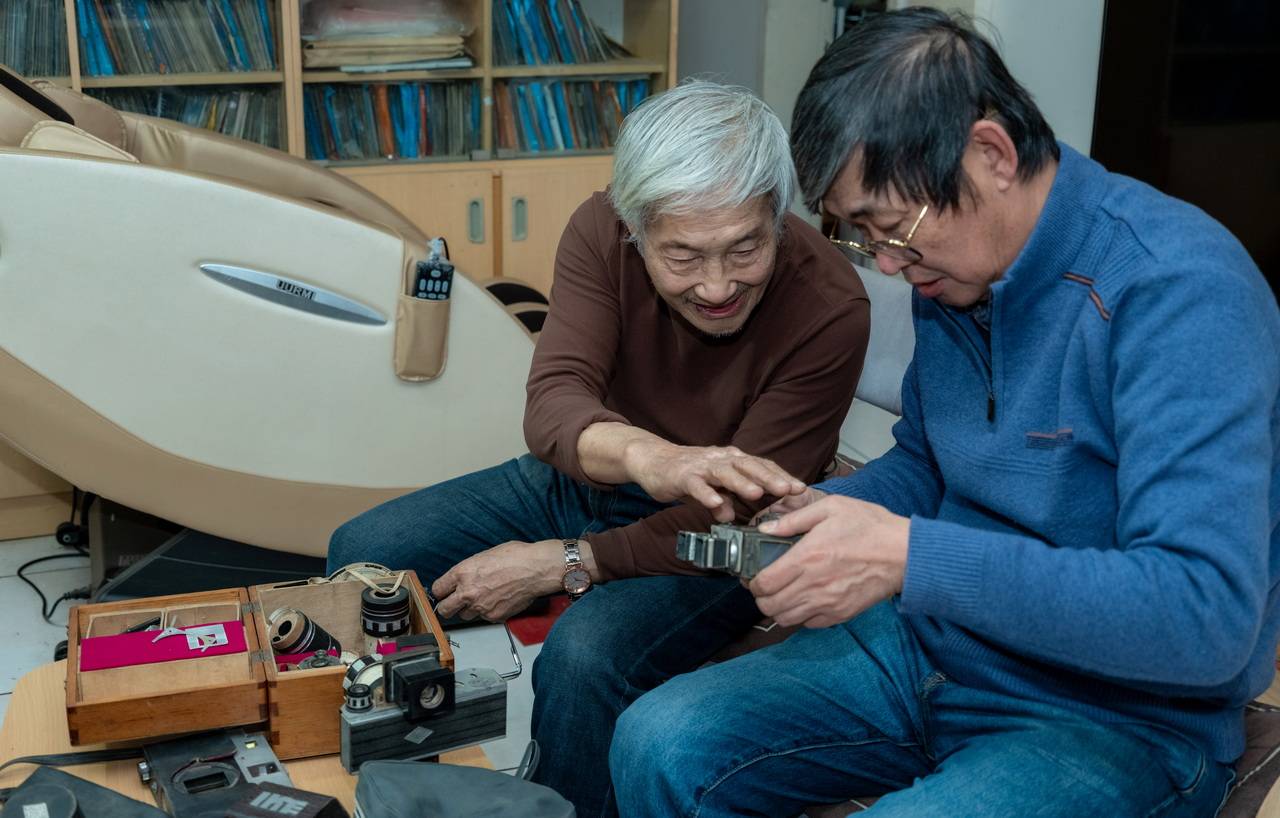 北京探访问不倒的钱元凯:他说不收藏相机,一生喜欢摄影文化_钱先生