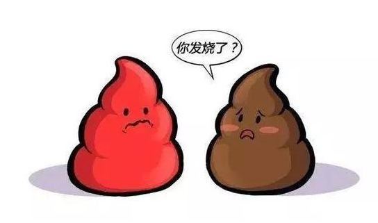 肠息肉,溃疡性结肠炎,细菌性痢疾等肠道疾病可为暗红色便血,有时大便