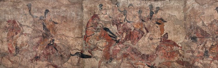 北齐"画圣"杨子华人物,鞍马,牡丹皆为一绝_壁画_唐代_绘画史