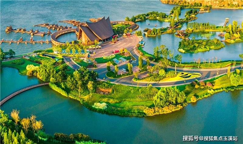 诺崾毓罢嫉1100亩,集湿地观光,滨水游憩,水上