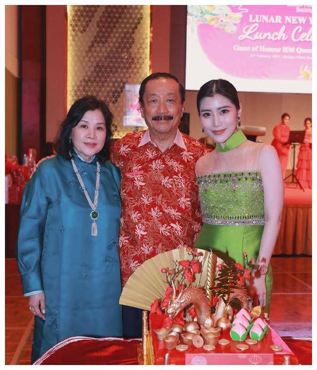 朱丽倩舅舅庆生,刘德华小姨子绿裙抢镜,陈志远两儿子帅气登场_家庭