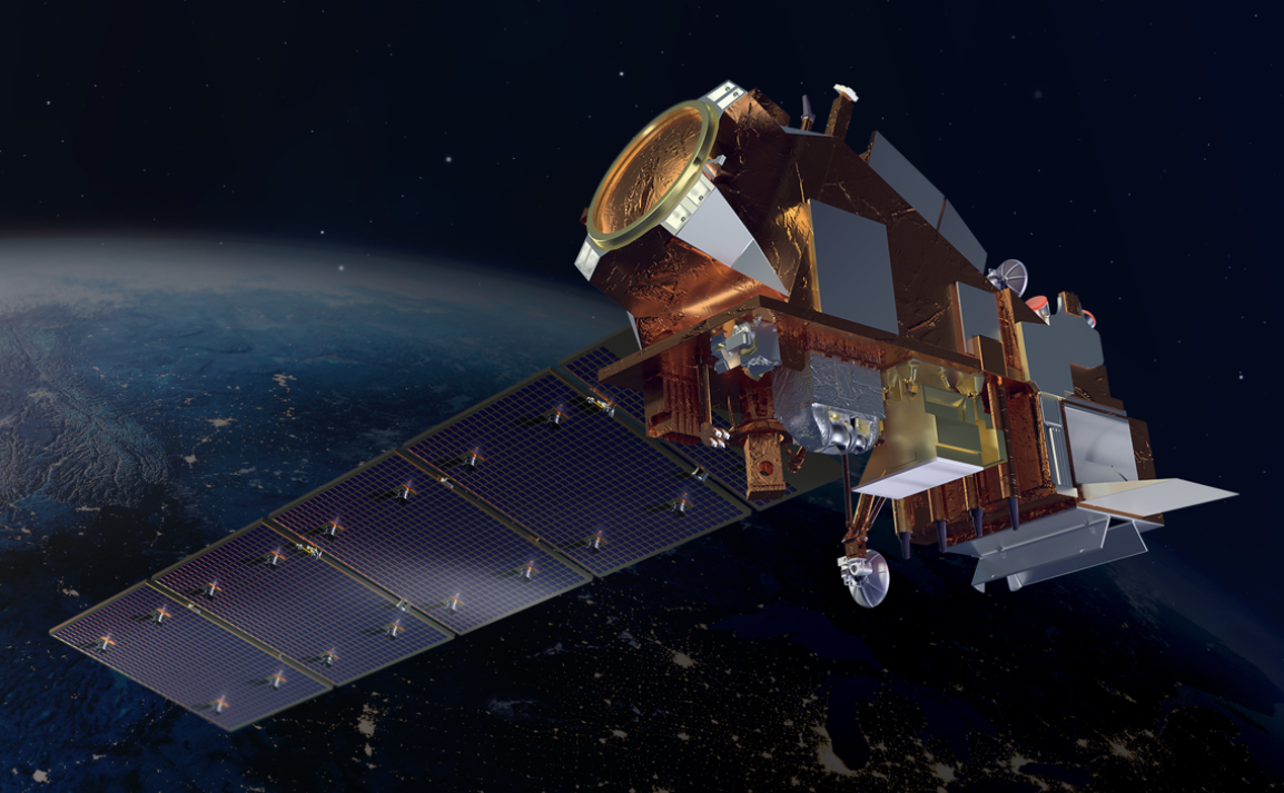 nasa卫星路过中国东部!