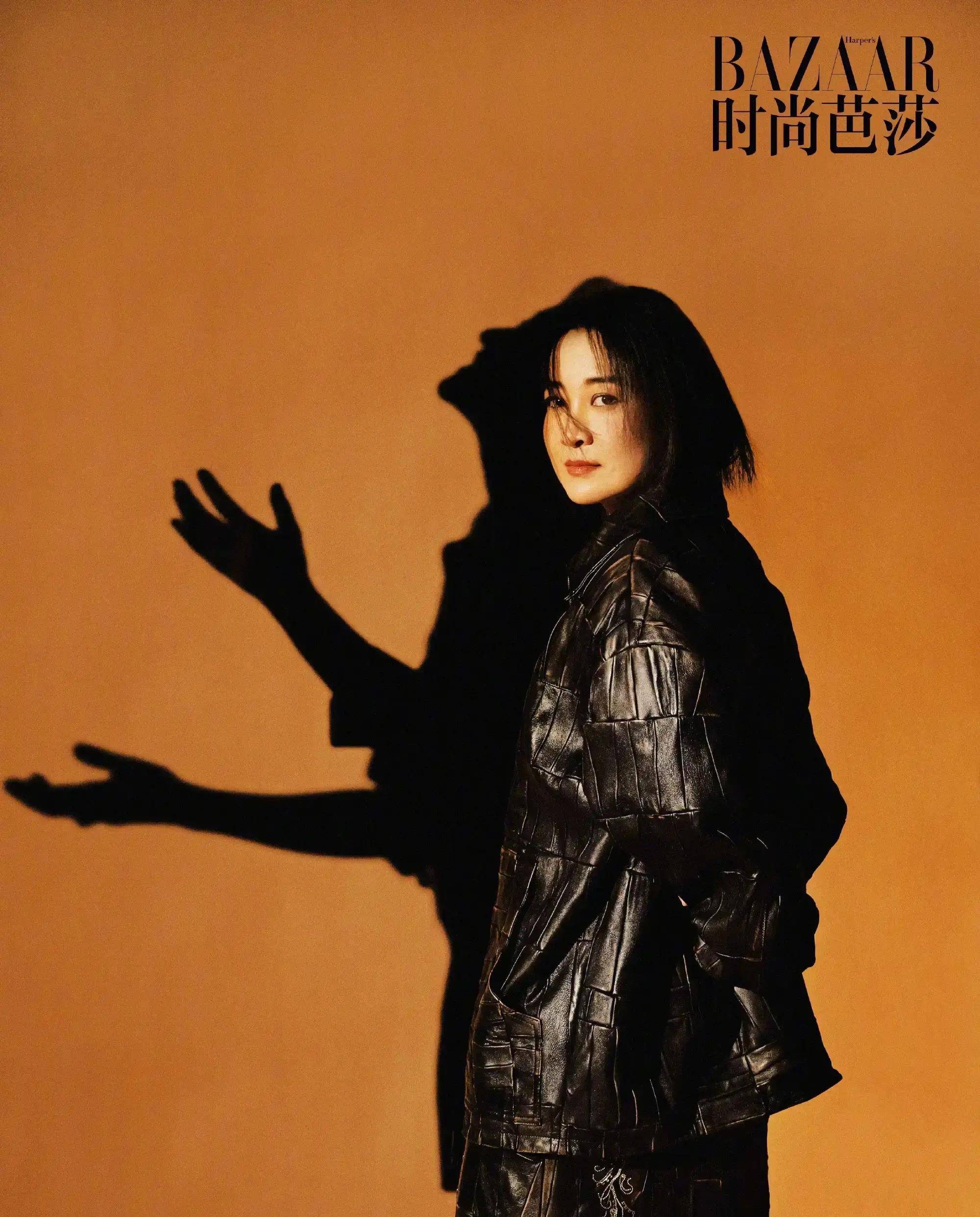 贾玲瘦身后首登封《时尚芭莎》,穿热裤秀美腿,时尚感蹭蹭往上涨_形象