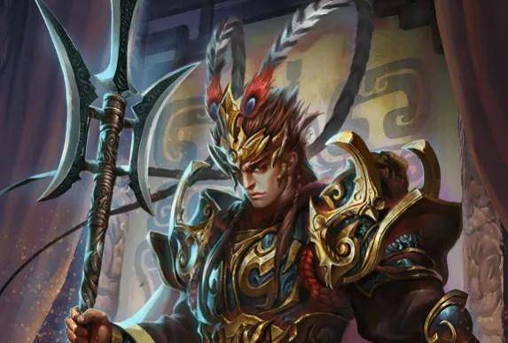 很少有人用他实战,只因画戟对使用者的要求太高,必须力大,戟法精湛