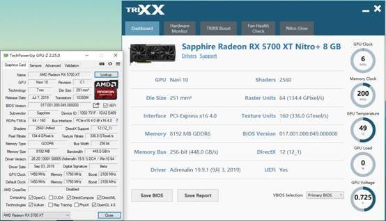 蓝宝石rx 5700xt超白金评测:战平rtx 2070 super_性能_产品_支持