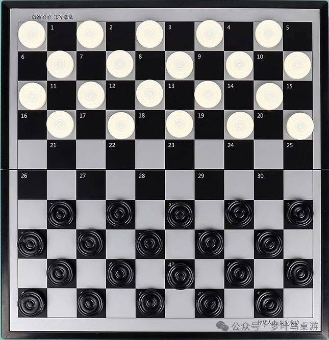 梦叶鸟桌游推荐《500款抽象棋》之西洋跳棋_棋子_玩家_双方