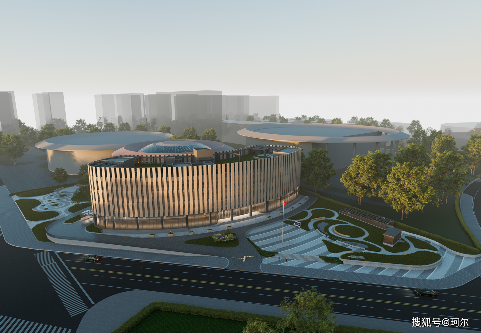 郑东新区又一个文化地标升级改造!_客属_面积_规划